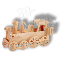 Dampflok 3D Holzpuzzle ab 3,96 EUR Dampflok 3D Holzpuzzle ab 3,96 EUR
