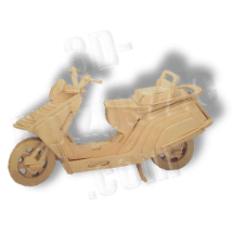 Motorroller 3D Holzpuzzle ab 4,46 EUR Motorroller 3D Holzpuzzle ab 4,46 EUR