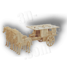 Vierspänner 3D Holzpuzzle ab 7,16 EUR Vierspänner 3D Holzpuzzle ab 7,16 EUR