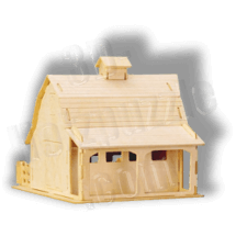 Bauernhof-Stall 3D Holzpuzzle ab 5,63 EUR