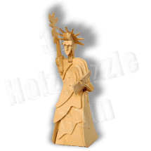 Freiheitsstatue klein 3D Holzpuzzle ab 3,38 EUR