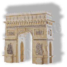 Triumphbogen 3D Holzpuzzle ab 7,65 EUR Triumphbogen 3D Holzpuzzle ab 7,65 EUR