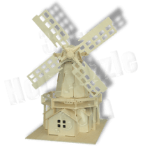 Windmühle 3D Holzpuzzle ab 10,71 EUR