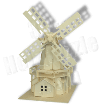 Windmühle 3D Holzpuzzle ab 10,71 EUR Windmühle 3D Holzpuzzle ab 10,71 EUR