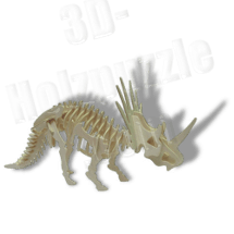 Styracosaurus 3D Holzpuzzle ab 3,38 EUR Styracosaurus 3D Holzpuzzle ab 3,38 EUR