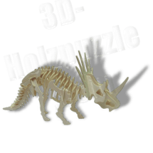 Styracosaurus groß 3D Holzpuzzle ab 4,46 EUR