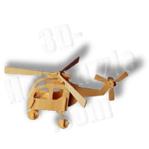 Helicopter 3D Holzpuzzle ab 3,38 EUR