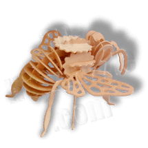 Biene 3D Holzpuzzle ab 4,46 EUR Biene 3D Holzpuzzle ab 4,46 EUR