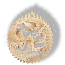 Drache und Phönix 3D Holzpuzzle ab 10,71 EUR Drache und Phönix 3D Holzpuzzle ab 10,71 EUR