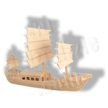 Dschunke 3D Holzpuzzle ab 7,65 EUR