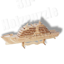 Luxusyacht 3D Holzpuzzle ab 8,55 EUR