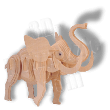 Elefant 3D Holzpuzzle ab 7,16 EUR