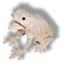 Frosch 3D Holzpuzzle ab 3,38 EUR Frosch 3D Holzpuzzle ab 3,38 EUR