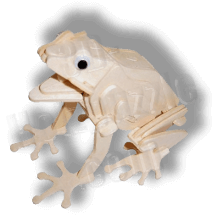 Frosch 3D Holzpuzzle ab 3,38 EUR