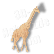 Giraffe 3D Holzpuzzle ab 3,96 EUR Giraffe 3D Holzpuzzle ab 3,96 EUR