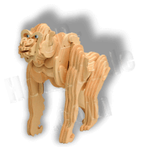 Gorilla 3D Holzpuzzle ab 4,46 EUR Gorilla 3D Holzpuzzle ab 4,46 EUR