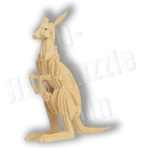 Känguru 3D Holzpuzzle ab 3,38 EUR Känguru 3D Holzpuzzle ab 3,38 EUR