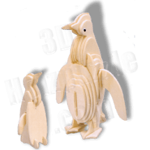 Pinguin 3D Holzpuzzle ab 3,38 EUR