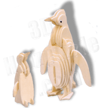 Pinguin 3D Holzpuzzle ab 3,38 EUR Pinguin 3D Holzpuzzle ab 3,38 EUR