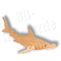 Hammerhai 3D Holzpuzzle ab 4,46 EUR