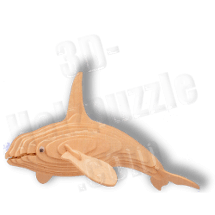 Orka 3D Holzpuzzle ab 4,46 EUR