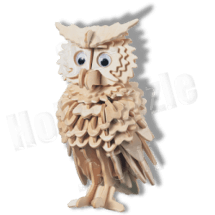 Eule 3D Holzpuzzle ab 5,85 EUR