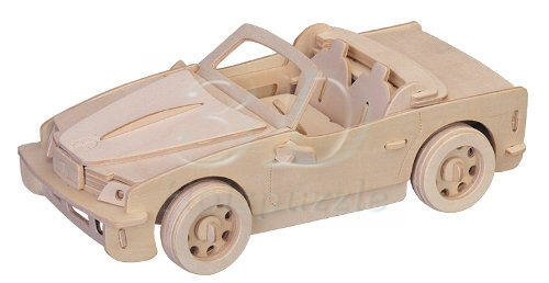 BMW Cabrio 3D Holzpuzzle – 39 Teile
