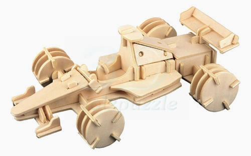 Formel1 3D Holzpuzzle – 87 Teile