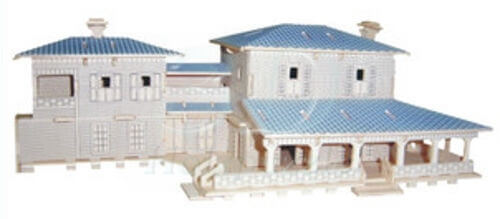 American Villa 3D Holzpuzzle – 80 Teile