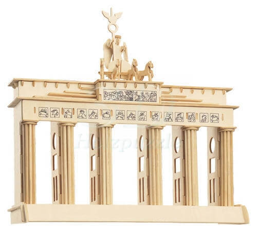 Brandenburger Tor 3D Holzpuzzle – 131 Teile