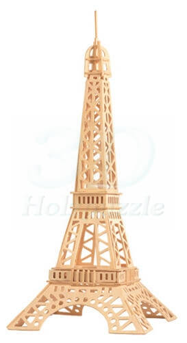 Eiffelturm Paris 3D Holzpuzzle – 52 Teile