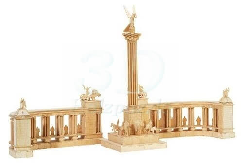 Millennium Monument Budapest 3D Holzpuzzle – 407 Teile