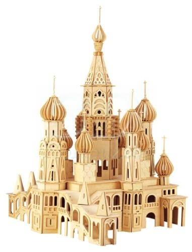 St. Petersburg Kirche 3D Holzpuzzle – 662 Teile