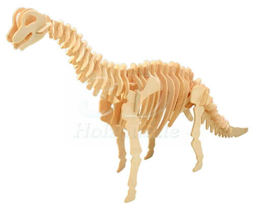 Brachiosaurus 3D Holzpuzzle – 32 Teile