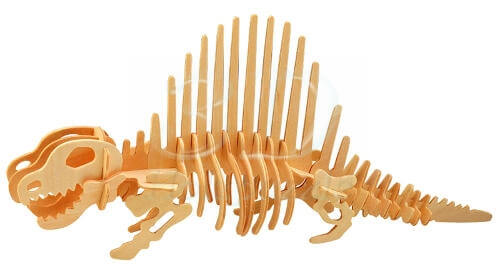 Dimetrodon 3D Holzpuzzle – 28 Teile