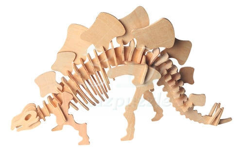 Stegosaurus 3D Holzpuzzle – 44 Teile