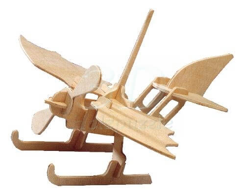 Wasserflugzeug 3D Holzpuzzle – 14 Teile