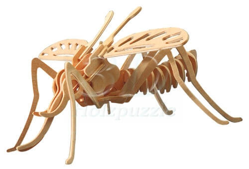 Mosquito 3D Holzpuzzle – 28 Teile
