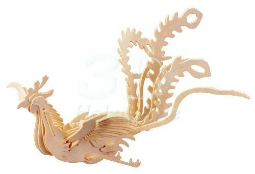 Phönix 3D Holzpuzzle – 66 Teile