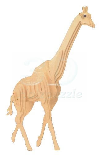 Giraffe 3D Holzpuzzle – 38 Teile